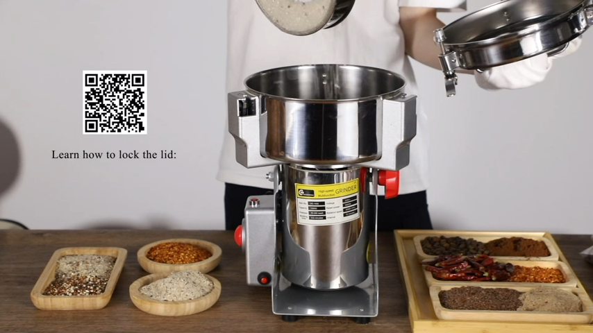 Amazon.com: CGOLDENWALL 2500g Commercial Spice Grinder Electric